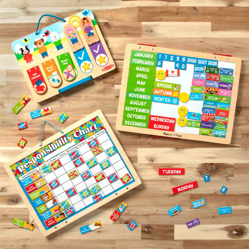 Melissa and Doug Daily Routine Responsibility Bundle