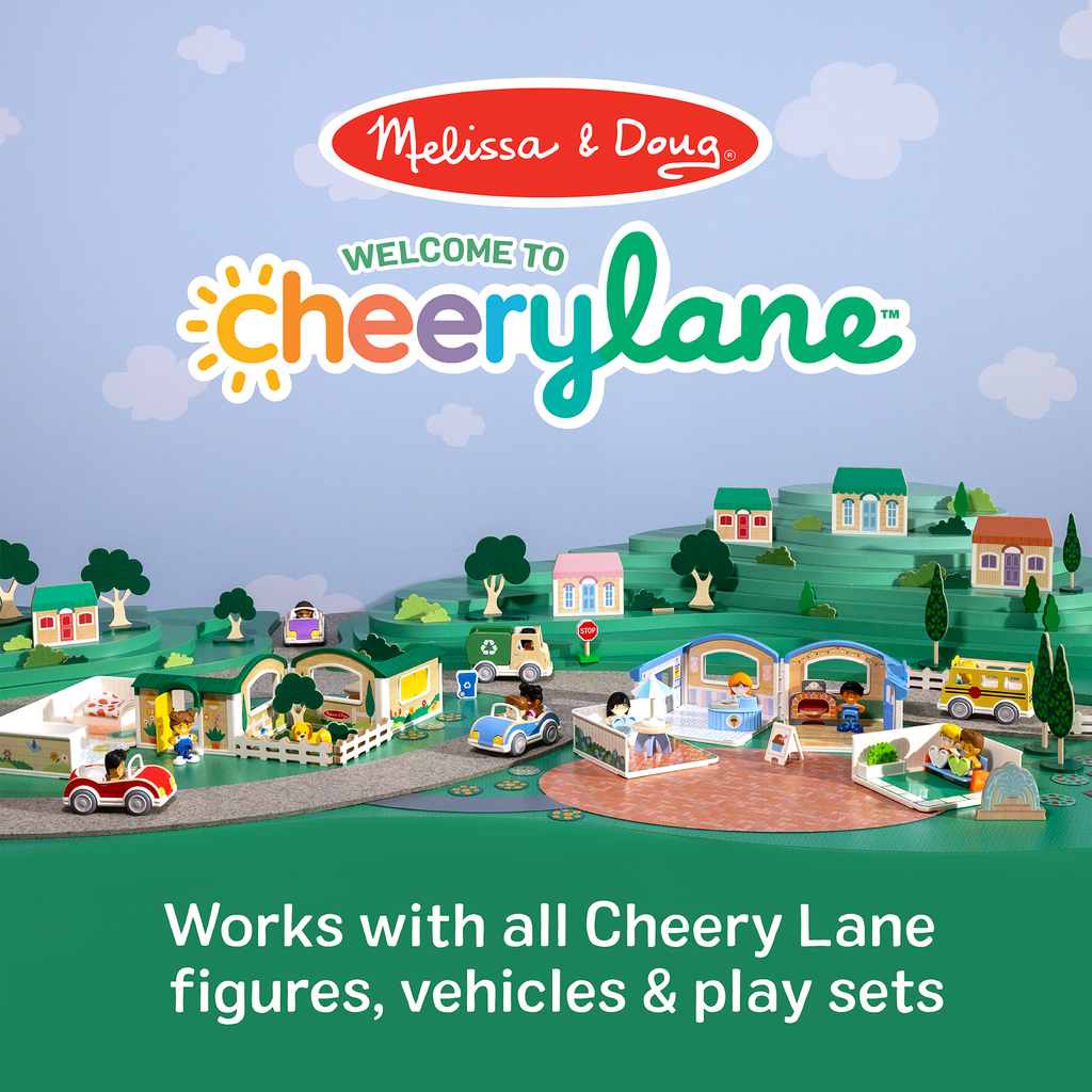 Melissa and Doug Cheery LaneTM House Play Set