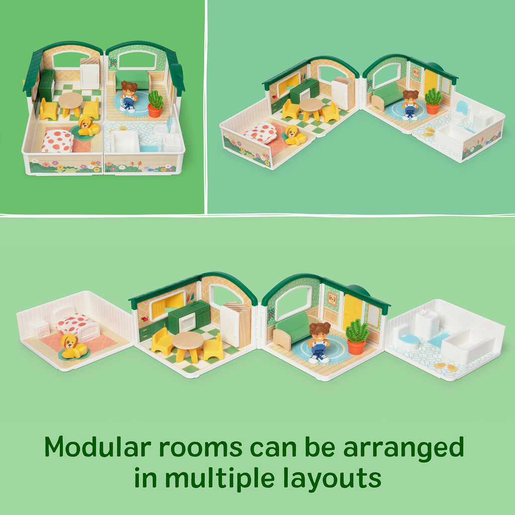 Melissa and Doug Cheery LaneTM Bustling Town Bundle