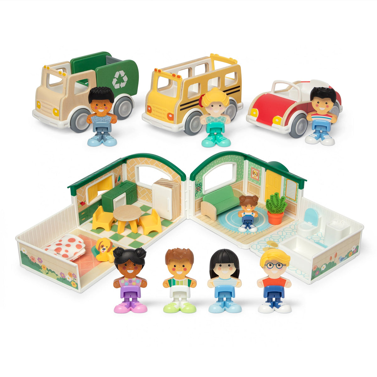 Melissa and Doug Ultimate Cheery LaneTM Neighborhood Bundle