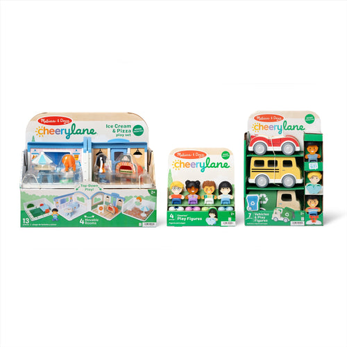 Melissa and Doug Cheery LaneTM Bustling Town Bundle