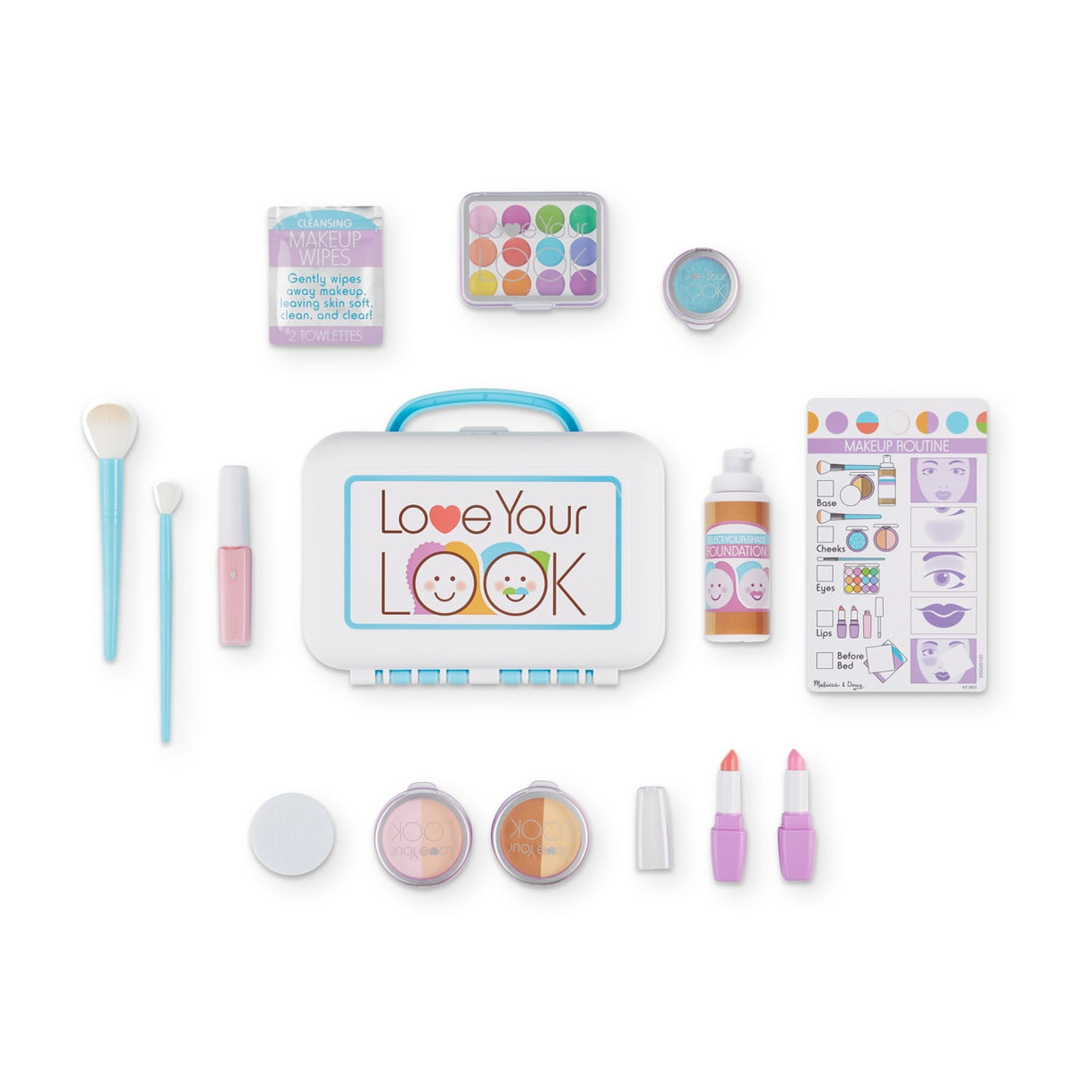 Melissa and Doug LOVE YOUR LOOK - Makeup Kit Play Set