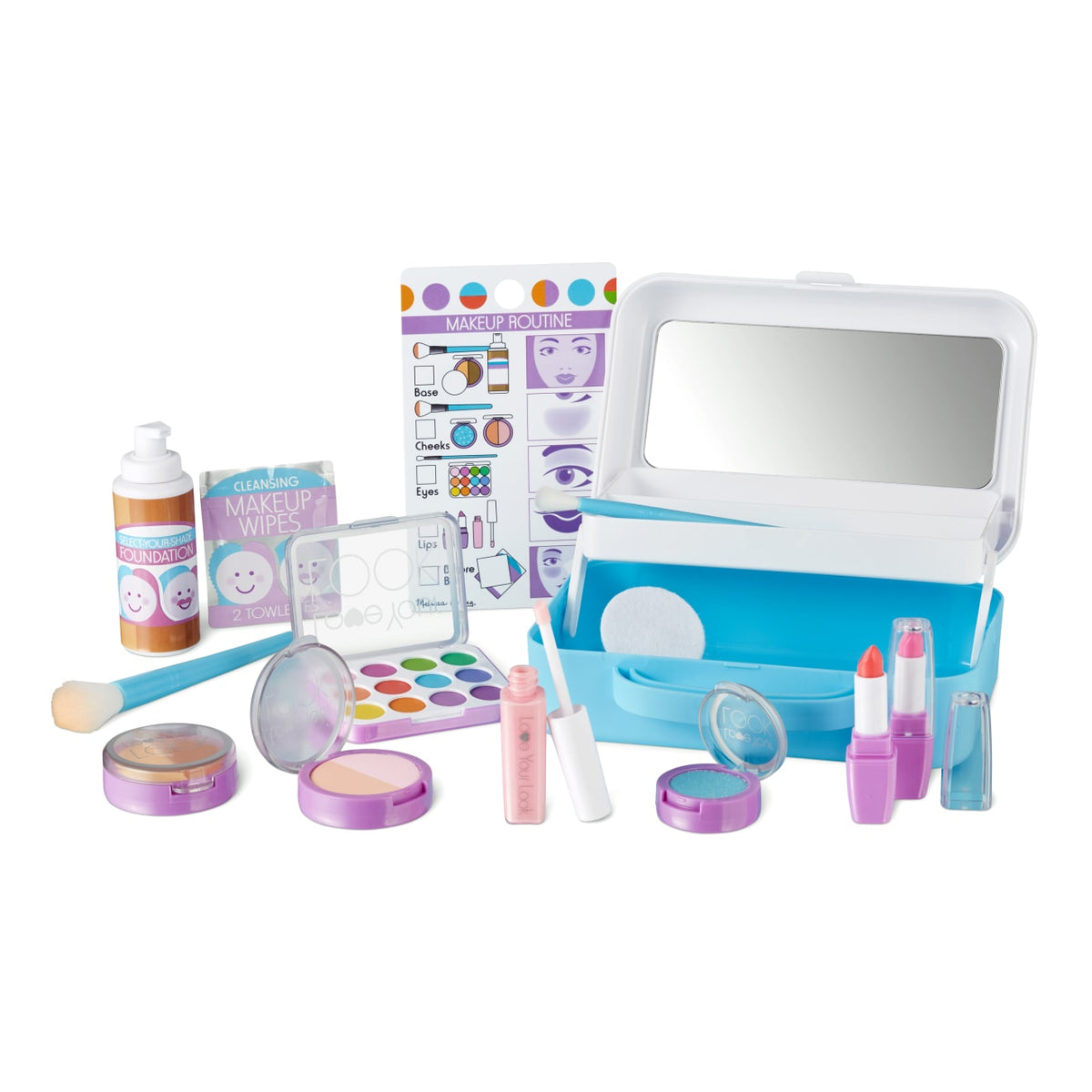 Melissa and Doug LOVE YOUR LOOK - Makeup Kit Play Set