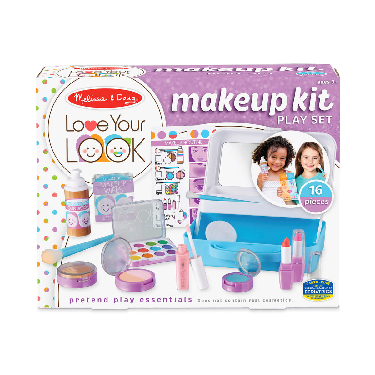 Melissa and Doug LOVE YOUR LOOK - Makeup Kit Play Set
