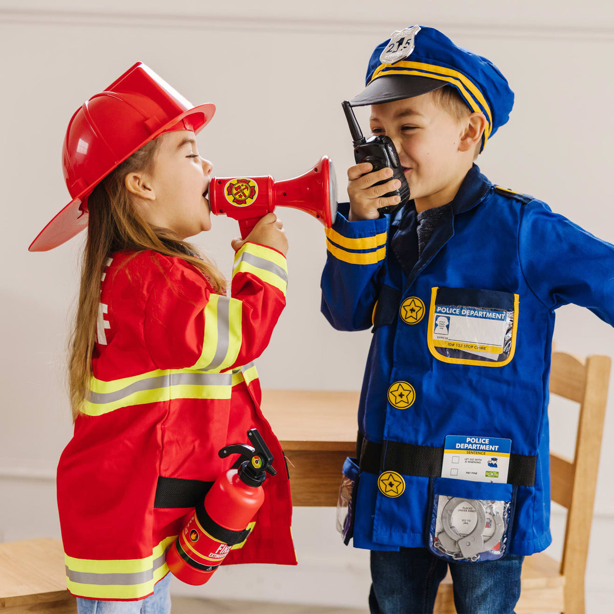 Melissa and Doug Police Officer Role Play Costume Set