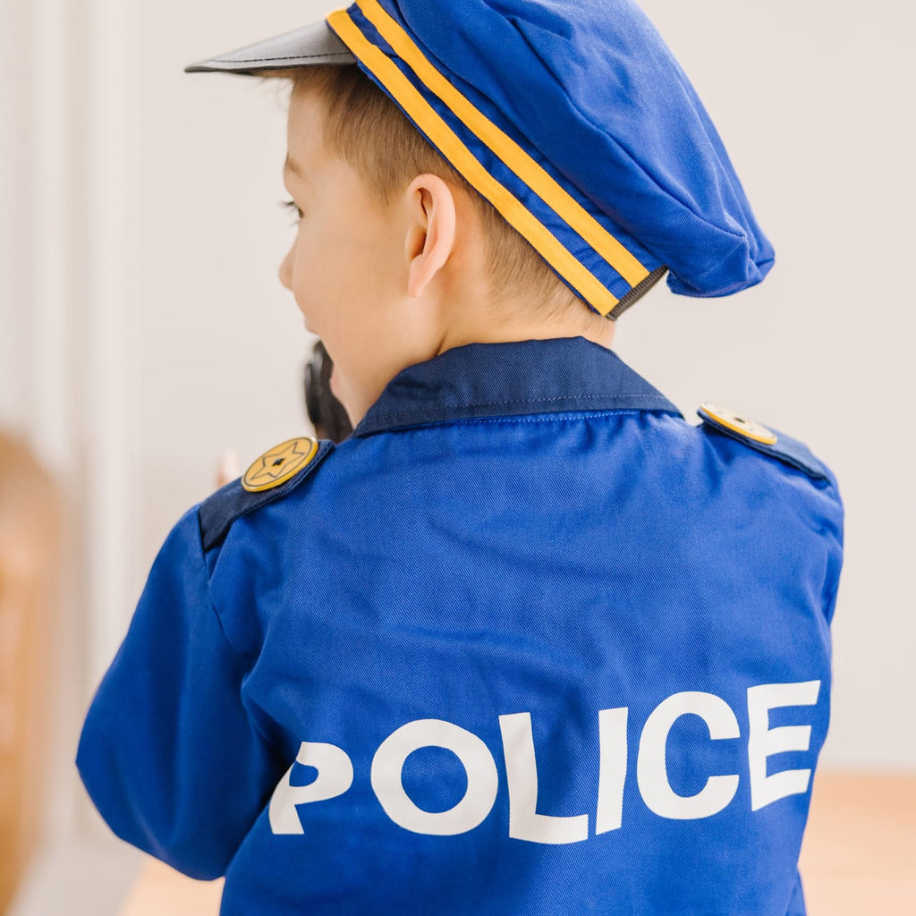 Melissa and Doug Police Officer Role Play Costume Set