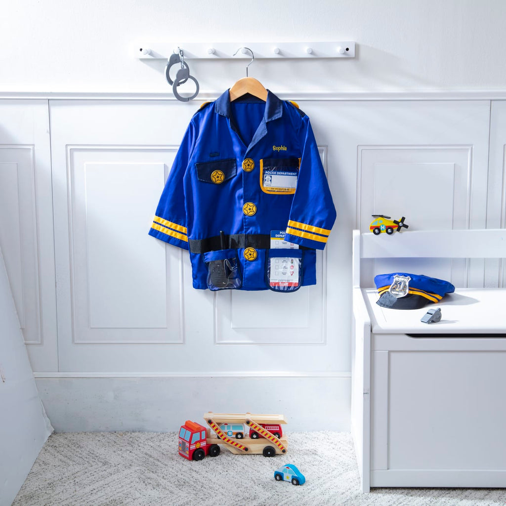 Melissa and Doug Police Officer Role Play Costume Set
