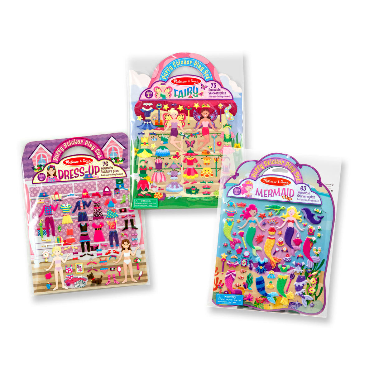 Melissa and Doug Puffy Stickers Play Set Fairy