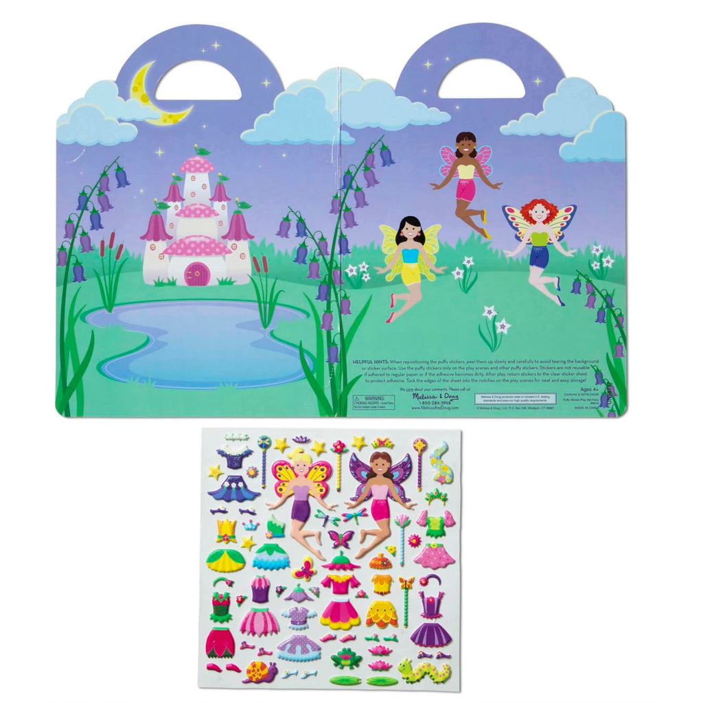 Melissa and Doug Puffy Stickers Play Set Fairy
