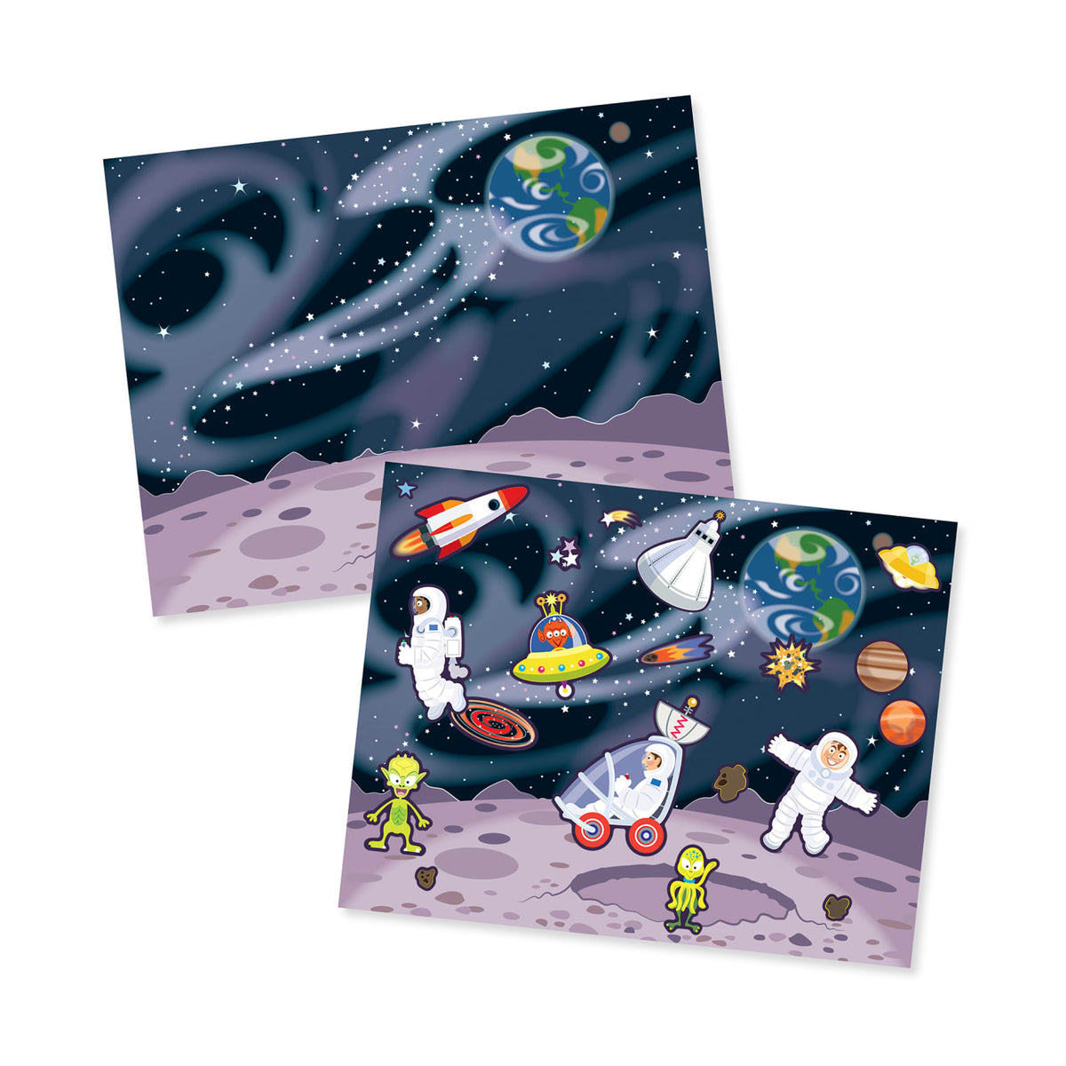 Melissa and Doug Reusable Sticker Pad - Adventure Pad