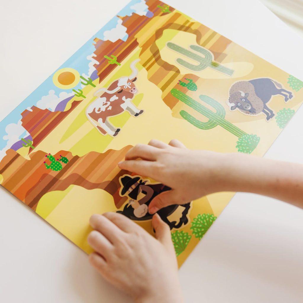 Melissa and Doug Reusable Sticker Pad - Adventure Pad