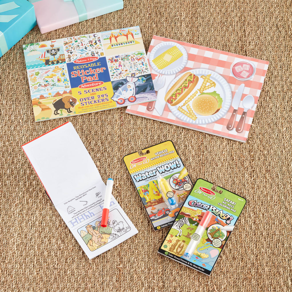 Melissa and Doug Reusable Sticker Pad - Adventure Pad