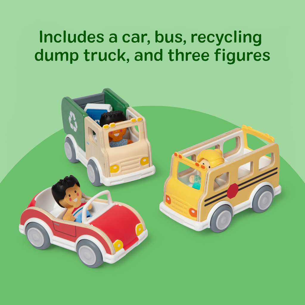 Melissa and Doug Cheery LaneTM Vehicles Play Set