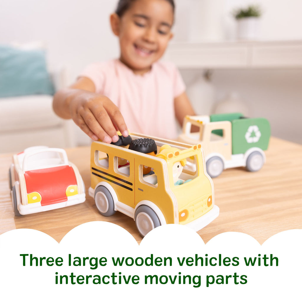 Melissa and Doug Cheery LaneTM Vehicles Play Set
