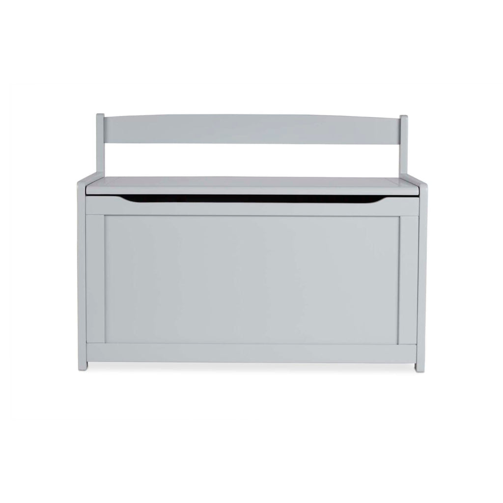 Melissa and Doug Wooden Toy Chest Gray