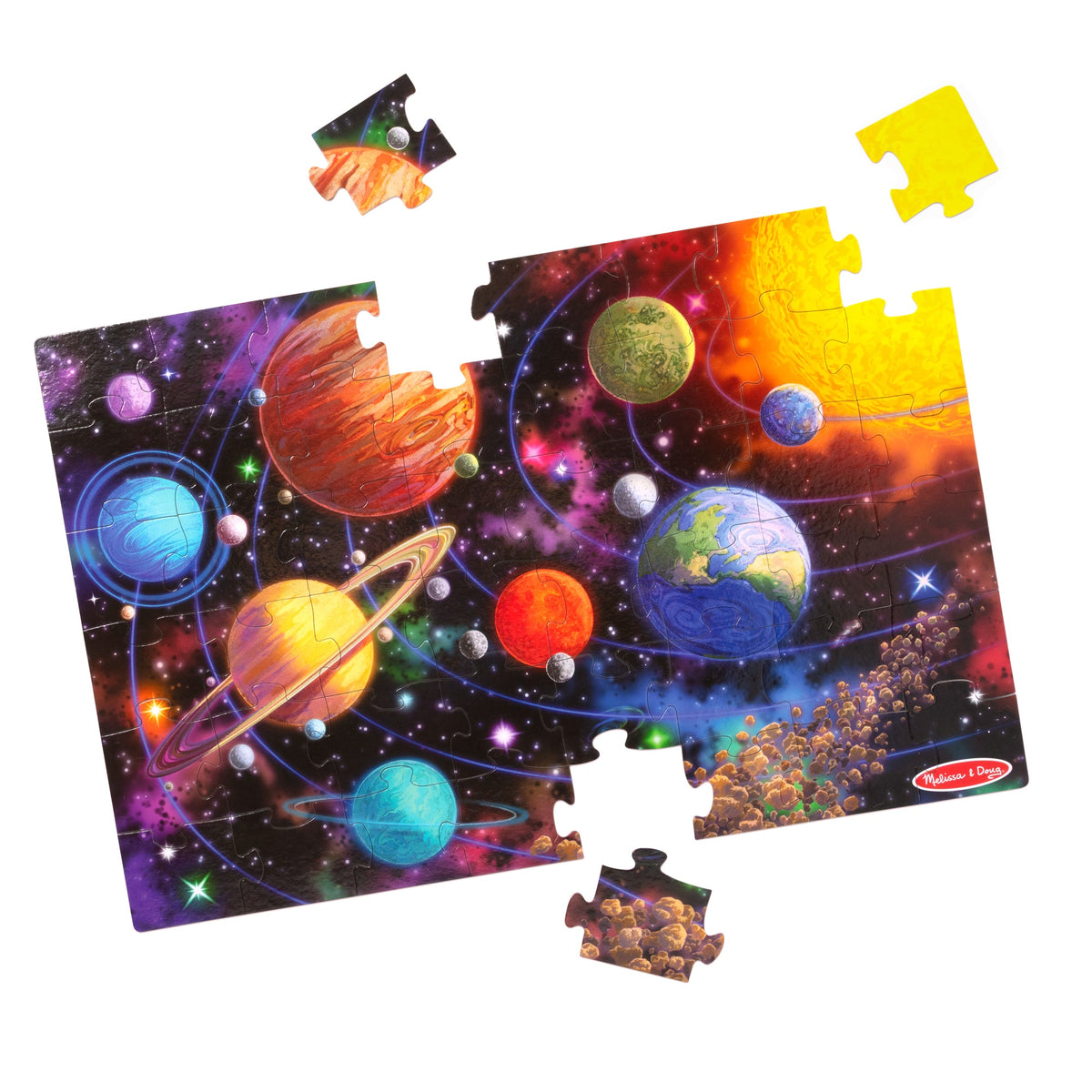 Melissa and Doug Solar System Floor Puzzle - 48 Pieces