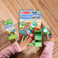 Melissa and Doug Sticker WOWTM Dinosaur Bundle Activity Pad Sticker Stamper Mini Activity Pad and 200 Refill Stickers