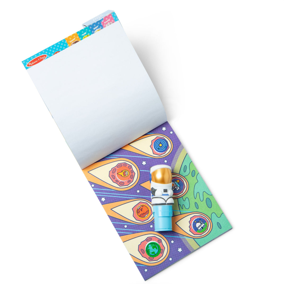 Melissa and Doug Sticker WOWTM Activity Pad Sticker Stamper - Astronaut