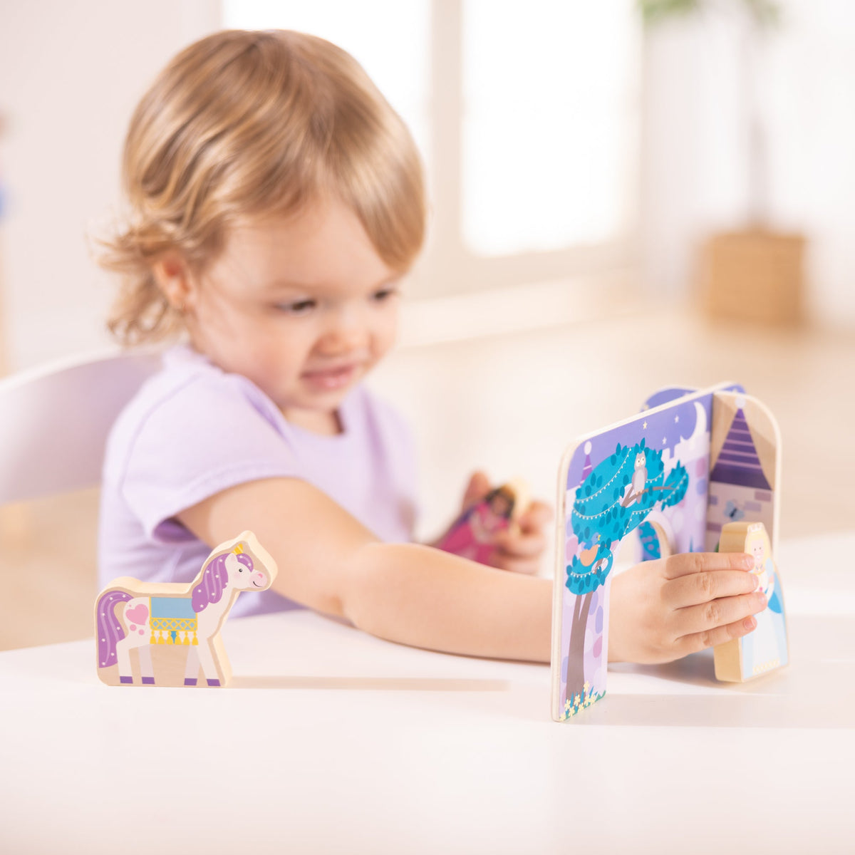 Melissa and Doug Wooden Fairy Tale Play Set