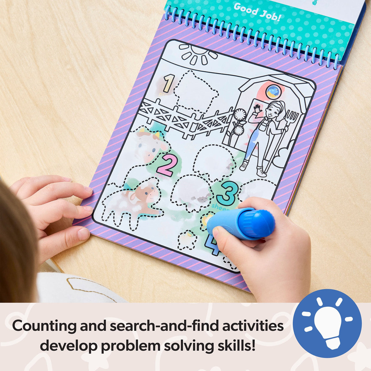 Melissa and Doug Ms Rachel Water WOW Color-Reveal Pad Find Count