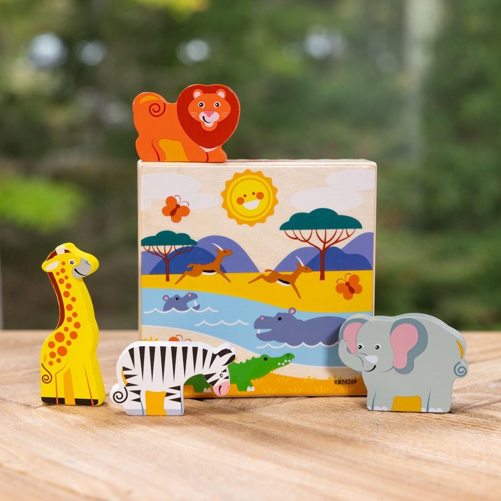 Melissa and Doug Wooden Animal Matching - Safari