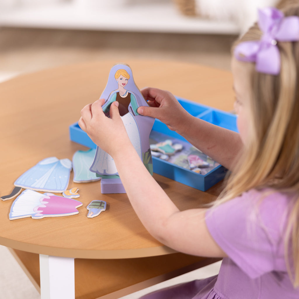 Melissa and Doug Disney Cinderella Wooden Magnetic Dress-Up