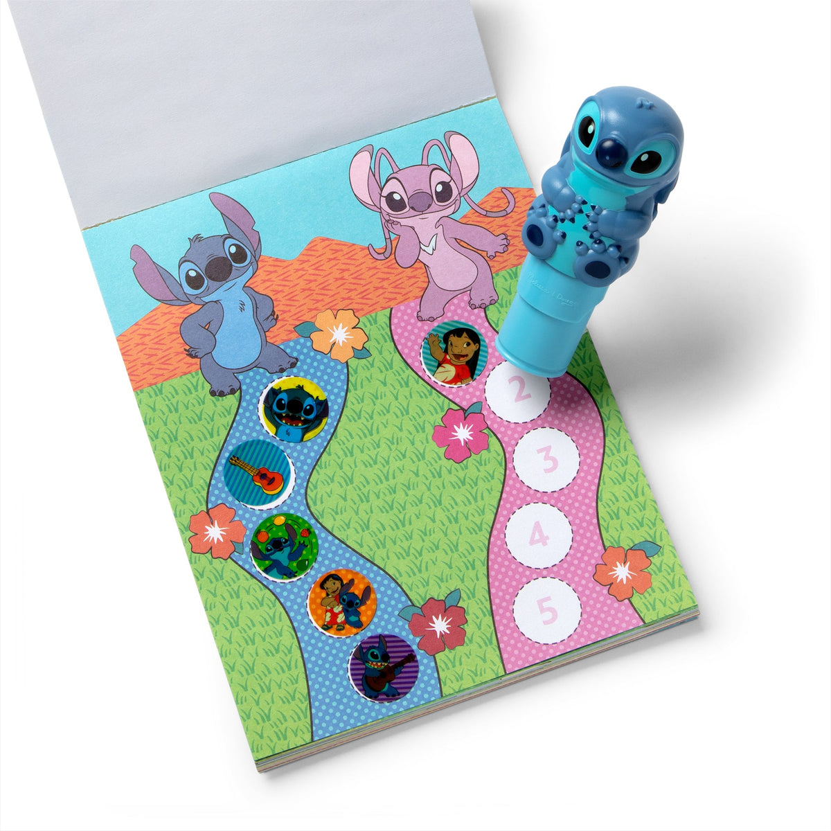 Melissa and Doug Sticker WOWTM Disney Stitch Activity Pad Sticker Stamper