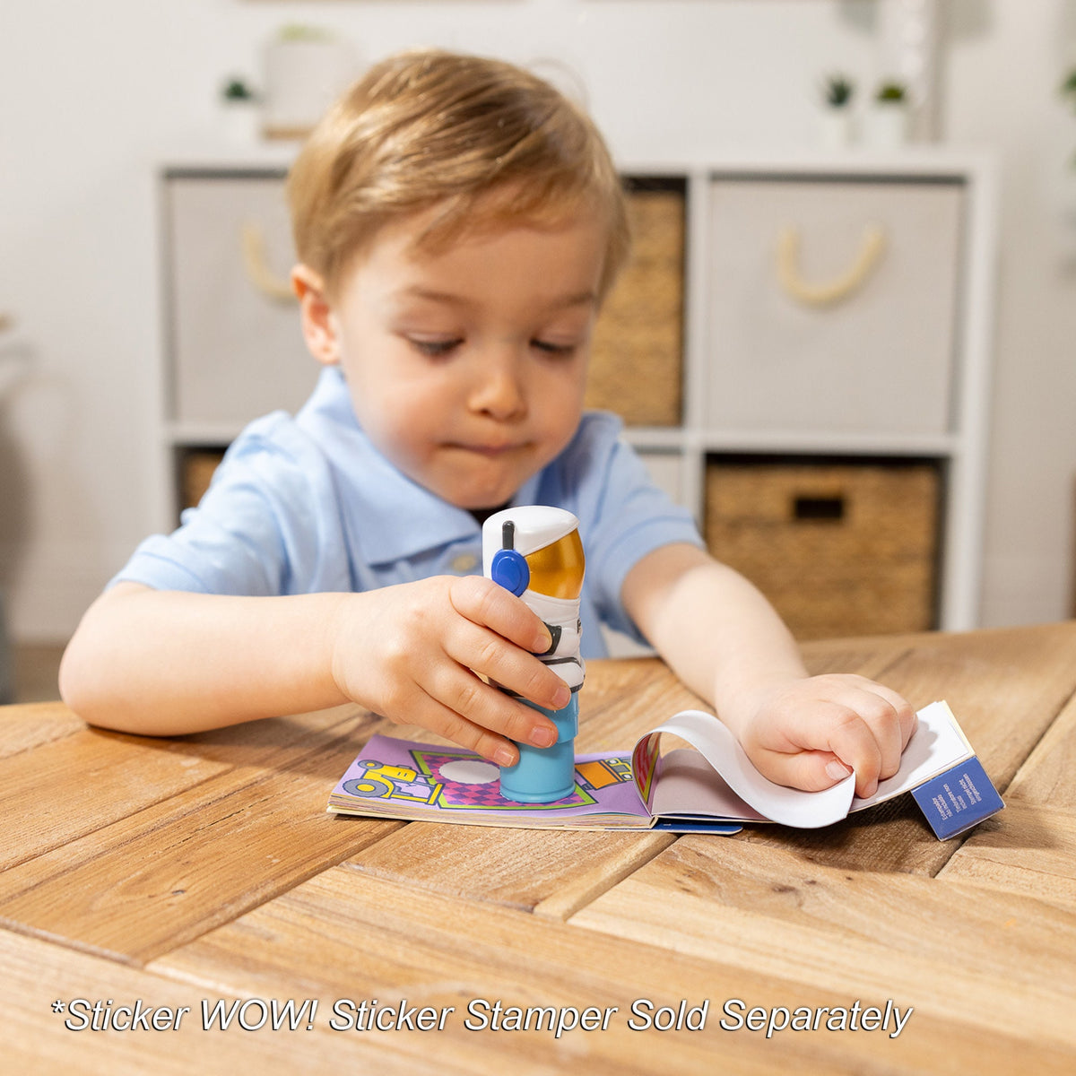 Melissa and Doug Sticker WOW Mini Activity Pad Refill Stickers - Surprise Pack 1 200 Stickers Stamper Not Included
