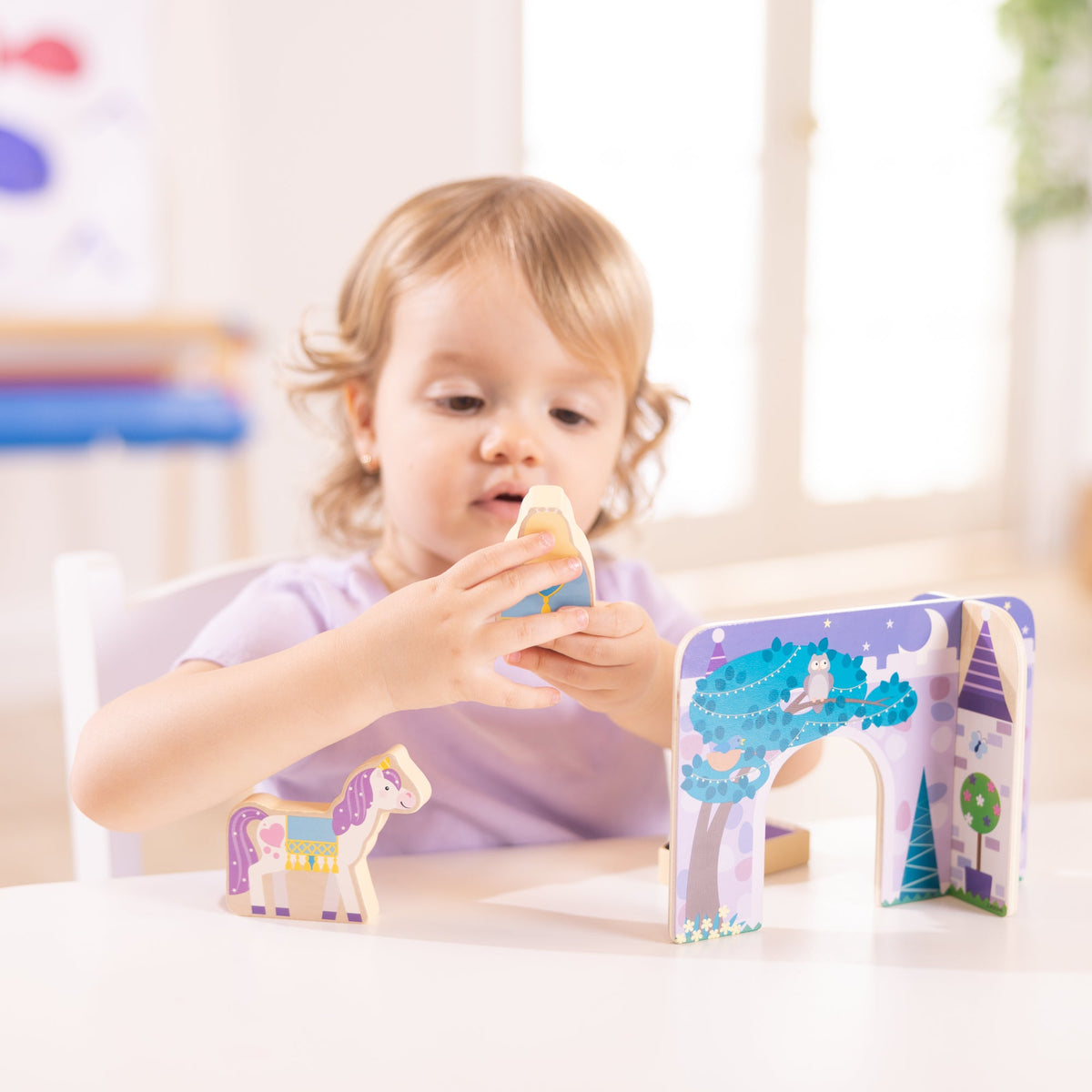 Melissa and Doug Wooden Fairy Tale Play Set