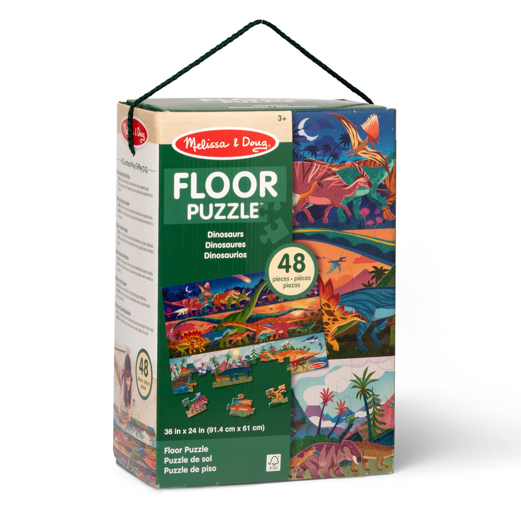 Melissa and Doug Dinosaur Floor Puzzle - 48 Pieces