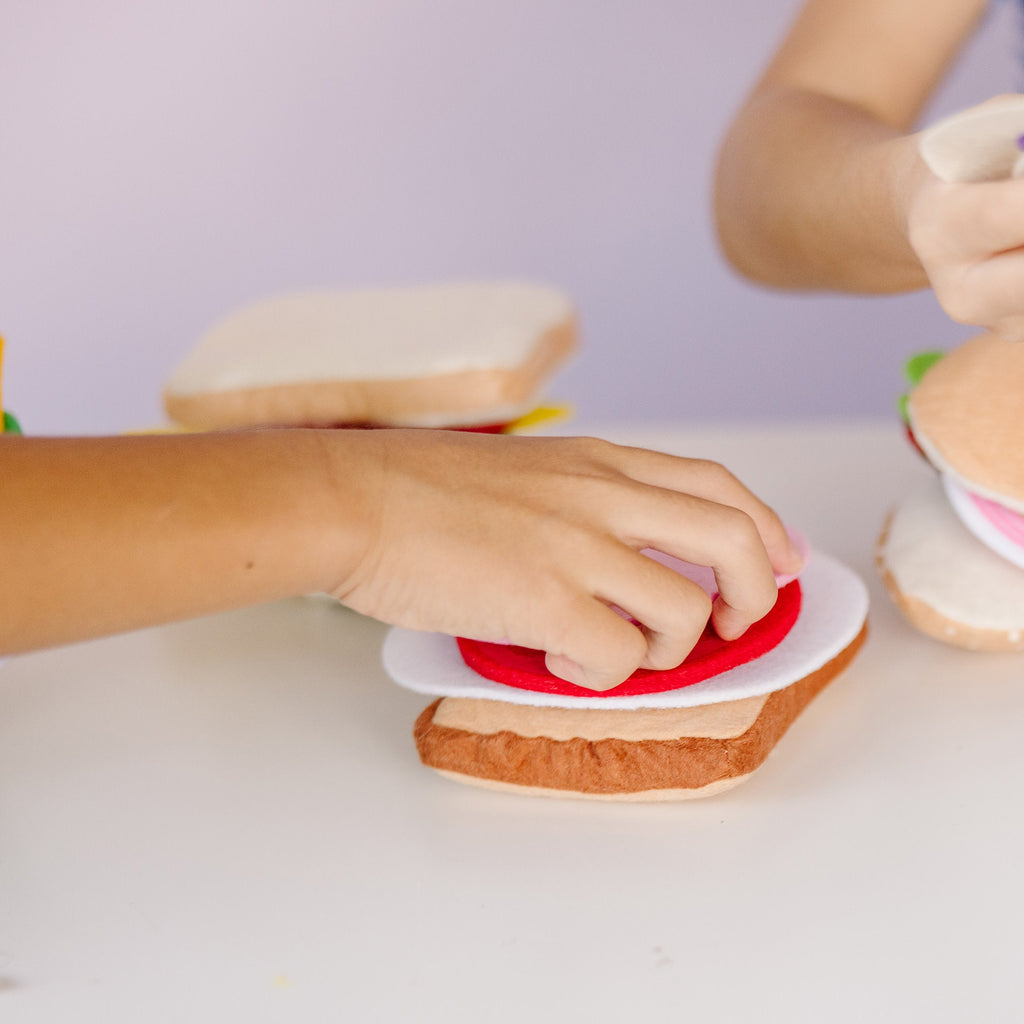 Melissa and Doug Felt Food Sandwich Play Set