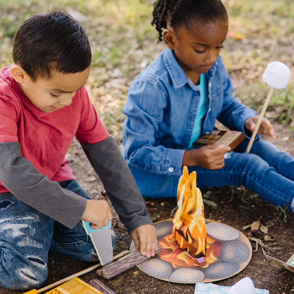 Melissa and Doug Lets Explore Campfire SMores Play Set