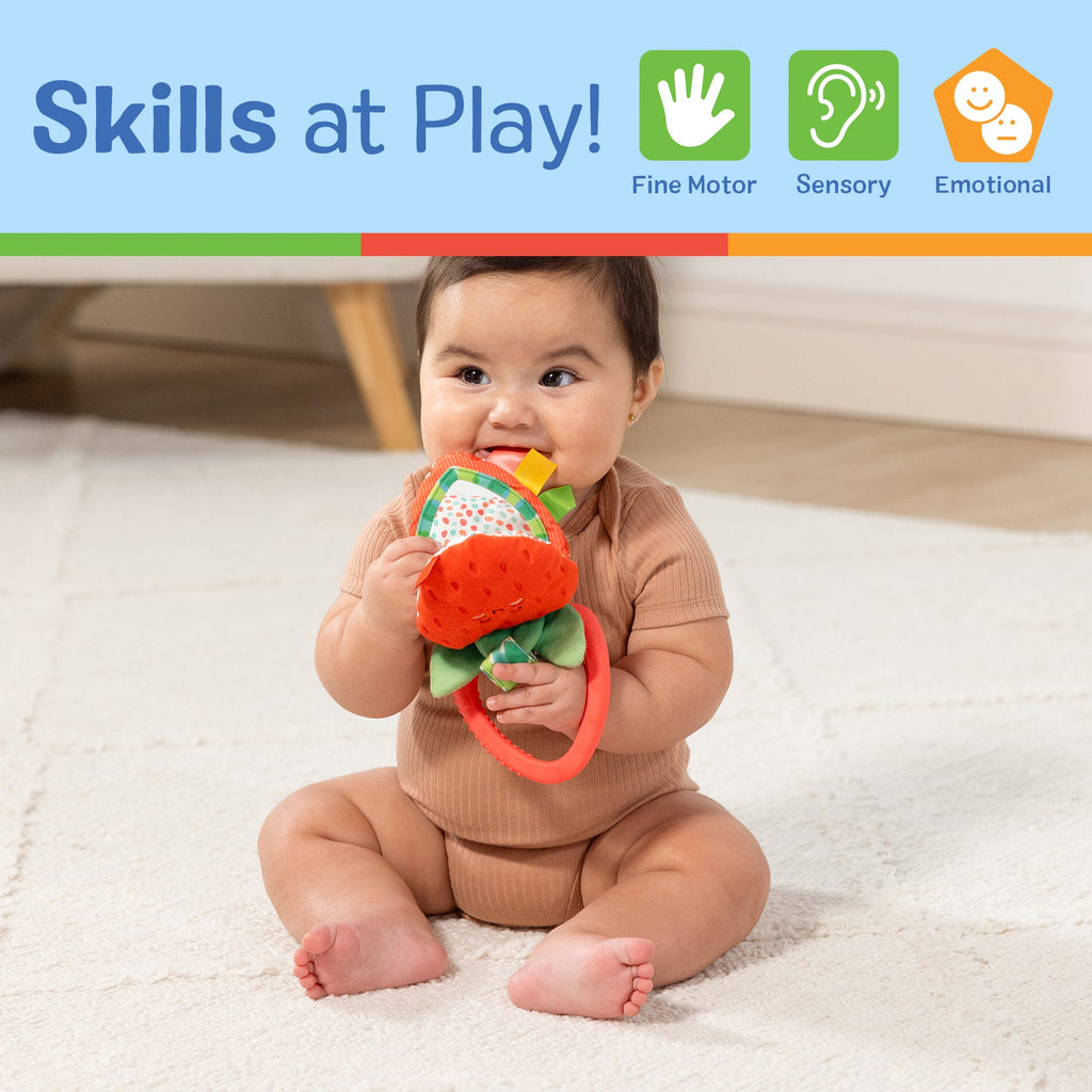 Melissa and Doug Peek-a-Boo Berry Take-Along Toy