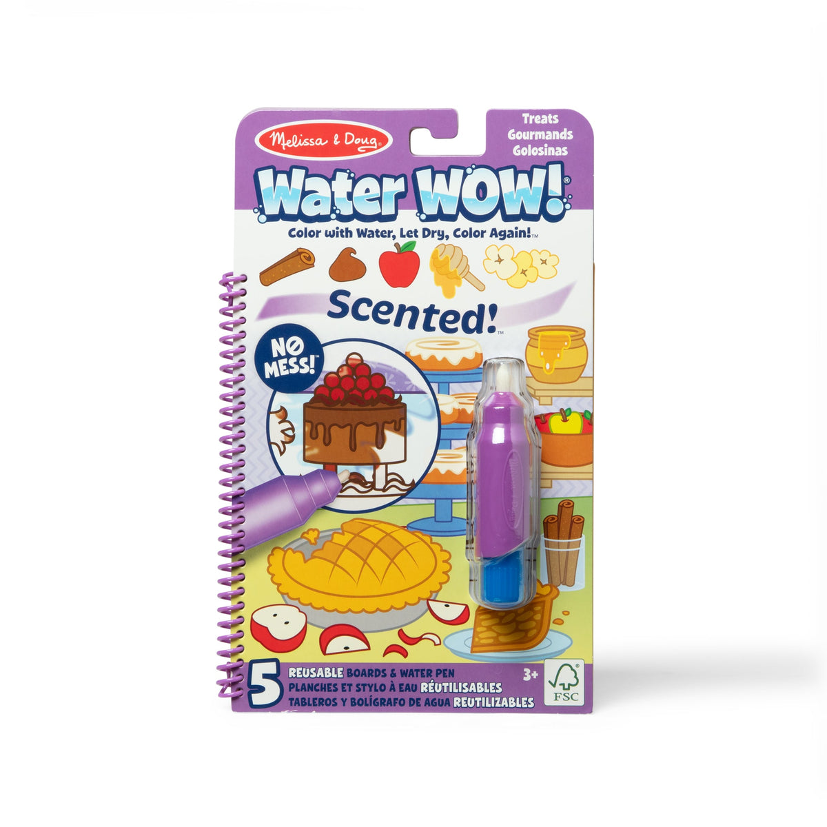 Melissa and Doug Scented Water WOW Water-Reveal Pad - Treats