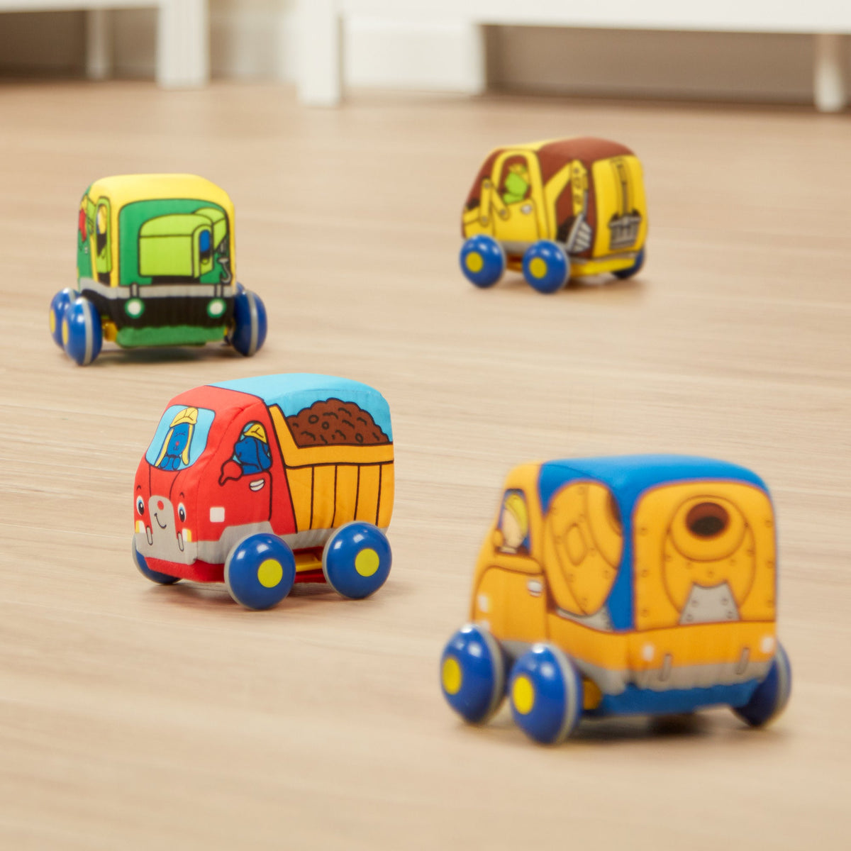 Melissa and Doug Ks Kids Pull-Back Construction Vehicles