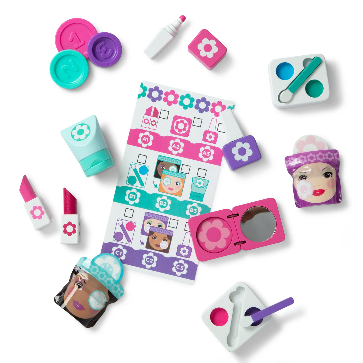 Melissa and Doug Sort Stock Select Beauty Kiosk Play Set