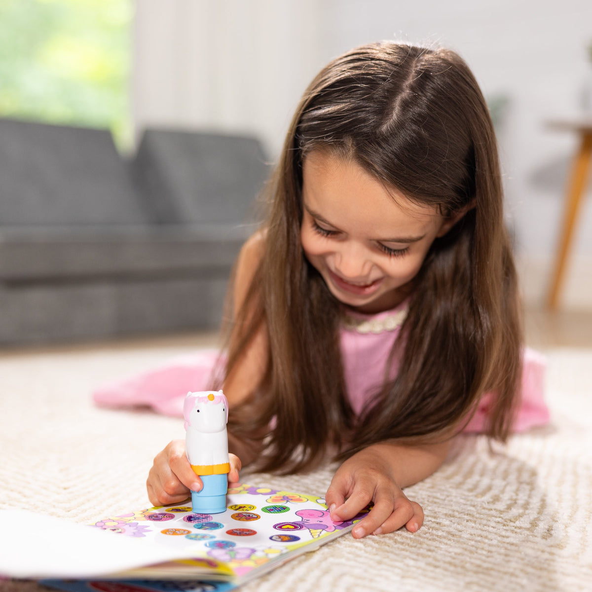 Melissa and Doug Sticker WOWTM Activity Pad Sticker Stamper - Unicorn