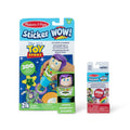 Melissa and Doug Sticker WOWTM Disney Toy Story Buzz Lightyear Bundle Activity Pad Sticker Stamper Mini Activity Pad and 200 Refill Stickers