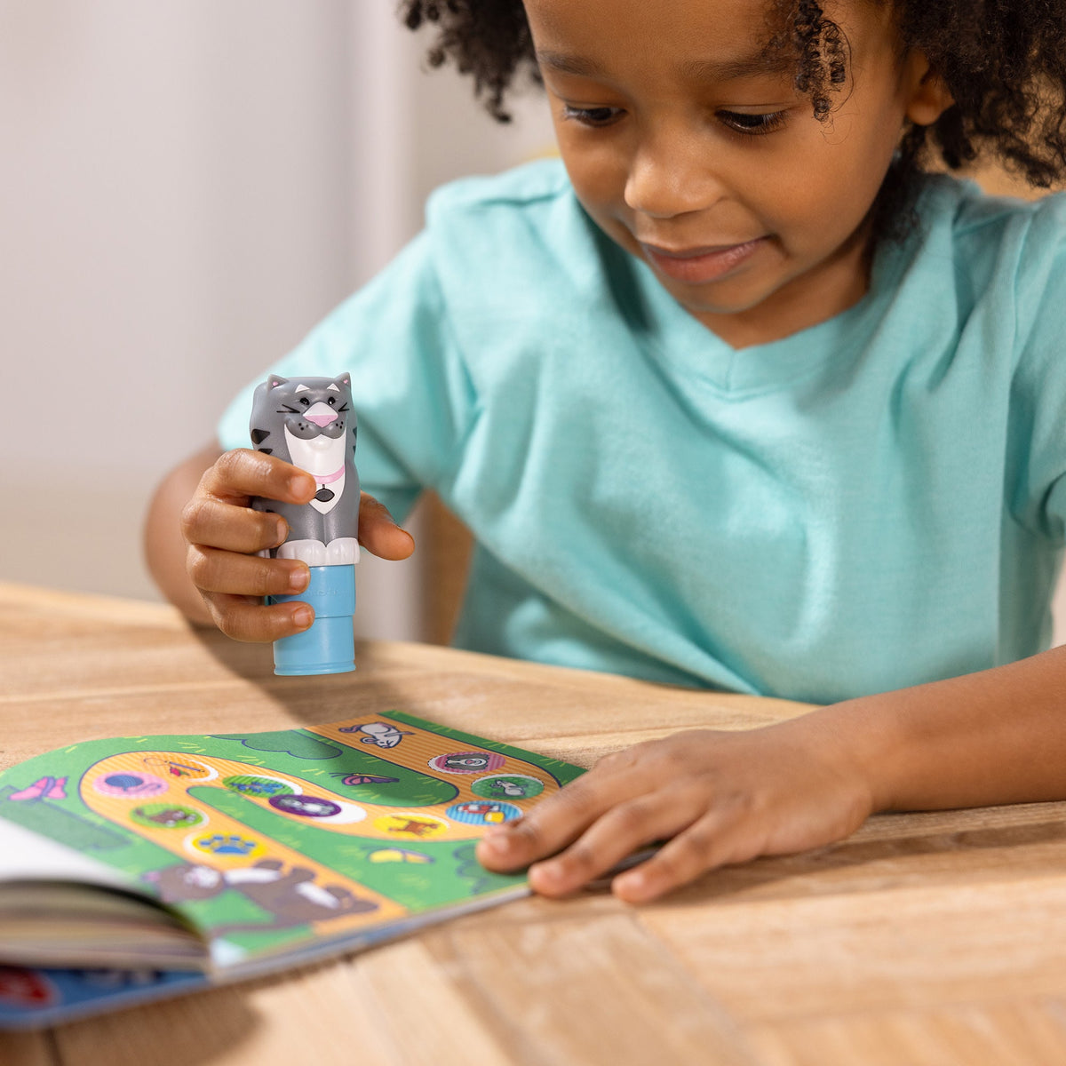 Melissa and Doug Sticker WOWTM Activity Pad Sticker Stamper - Cat
