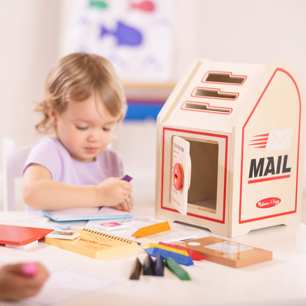 Melissa and Doug Stamp and Sort Mailbox Play Set