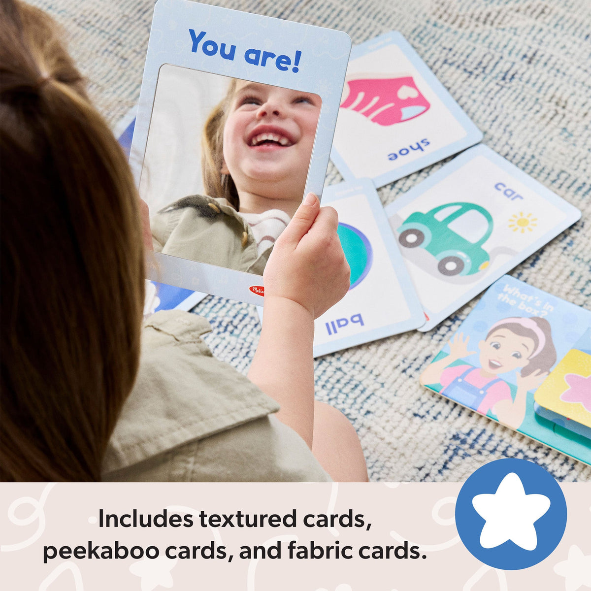 Melissa and Doug Ms RachelTM First Words Sensory Cards