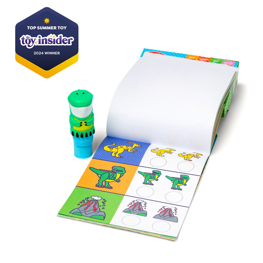 Melissa and Doug Sticker WOWTM Activity Pad Sticker Stamper - Dinosaur