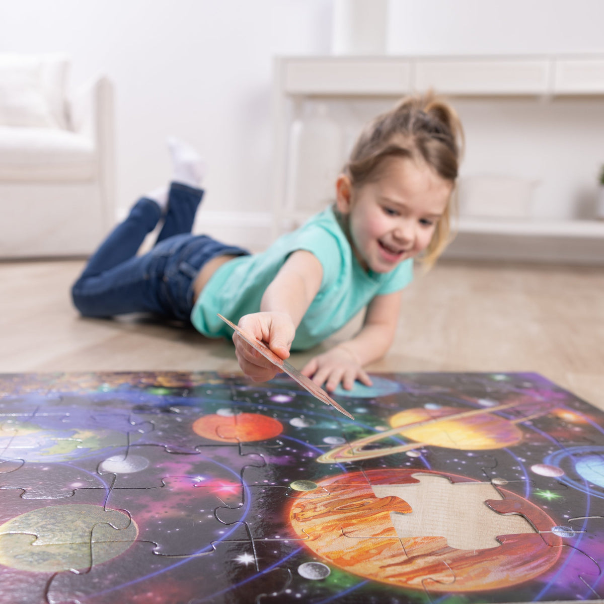 Melissa and Doug Solar System Floor Puzzle - 48 Pieces