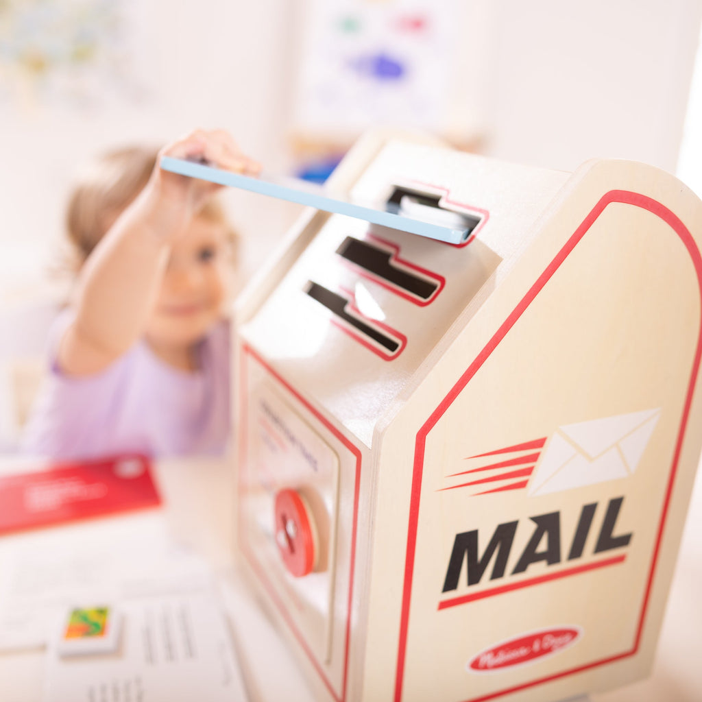 Melissa and Doug Stamp and Sort Mailbox Play Set