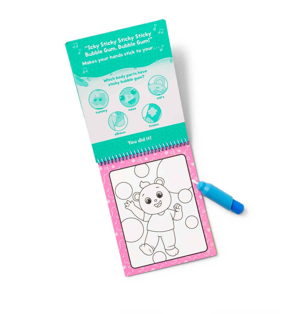 Melissa and Doug Ms Rachel Water WOW Color-Reveal Pad Find Count
