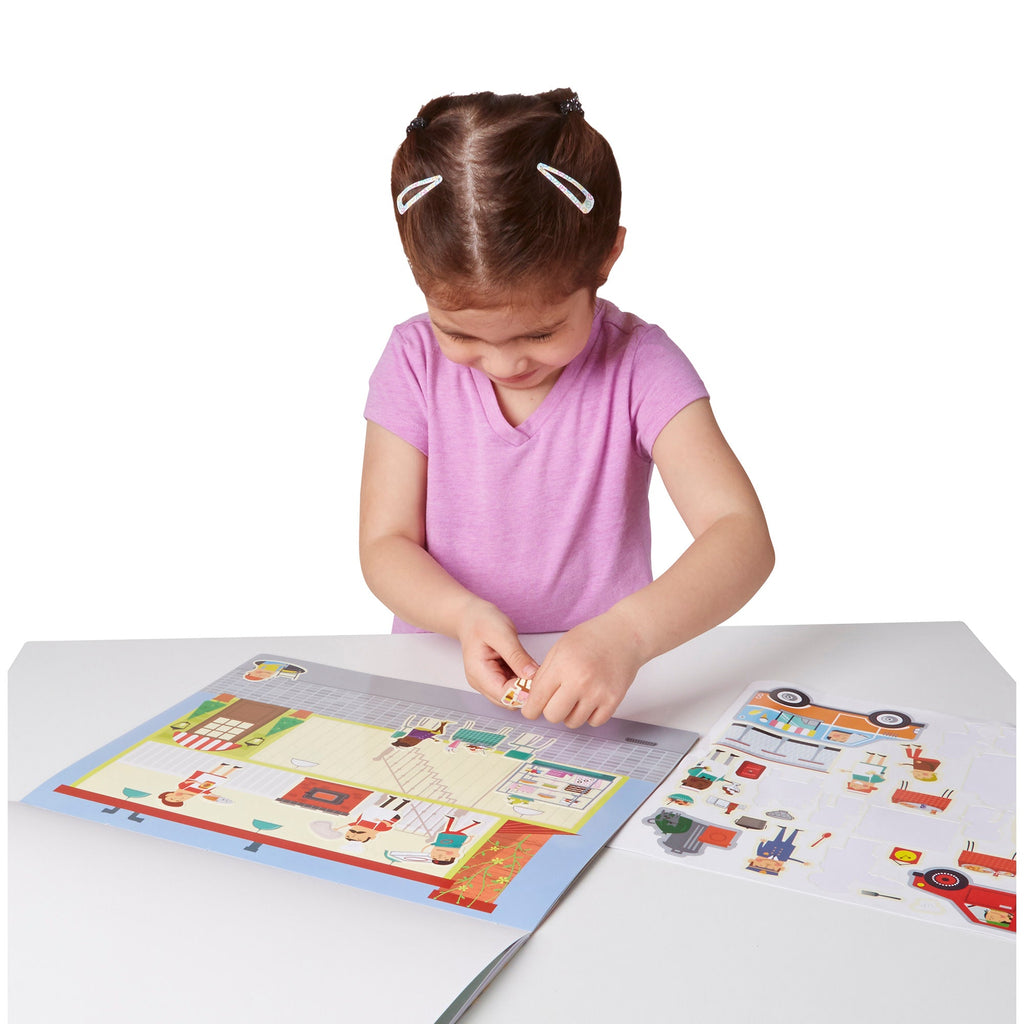 Melissa and Doug Reusable Sticker Pad - My Town