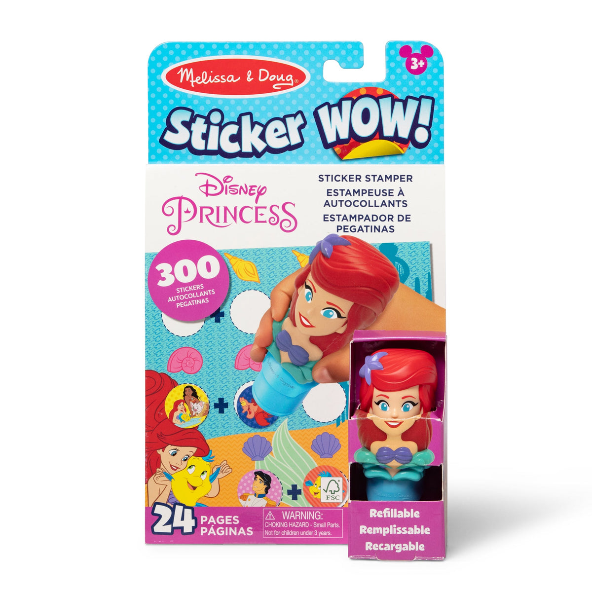 Melissa and Doug Sticker WOWTM Activity Pad Sticker Stamper - Ariel