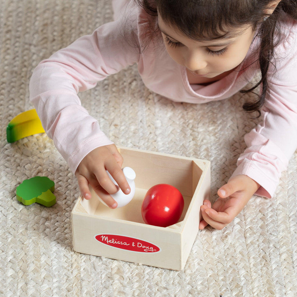 Melissa and Doug Wooden Food Groups Play Set Produce