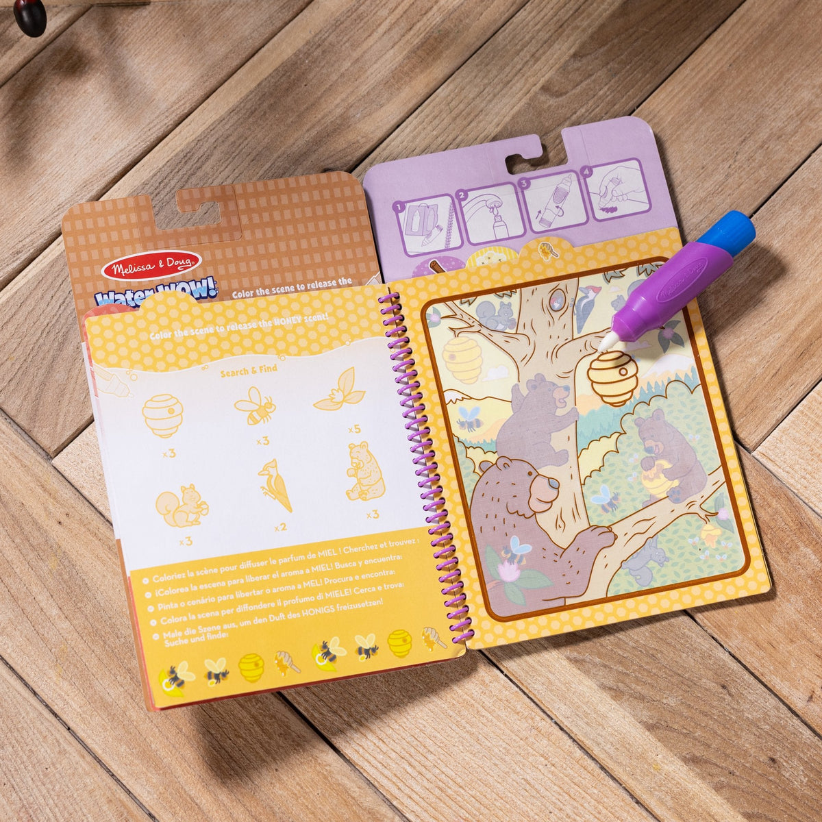 Melissa and Doug Scented Water WOW Water-Reveal Pad - Treats