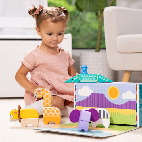 Melissa and Doug BlockablesTM Safari Play Set